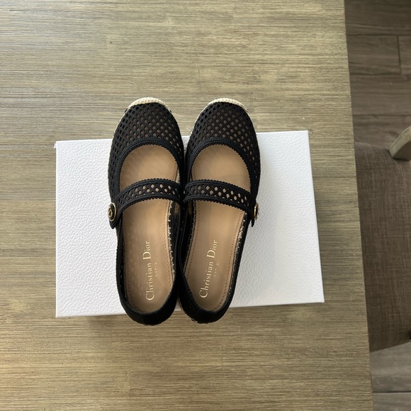 NEVER WORN Dior Caro Espadrilles. Size 37.5. Have original box and dust bags. - Picture 7 of 9